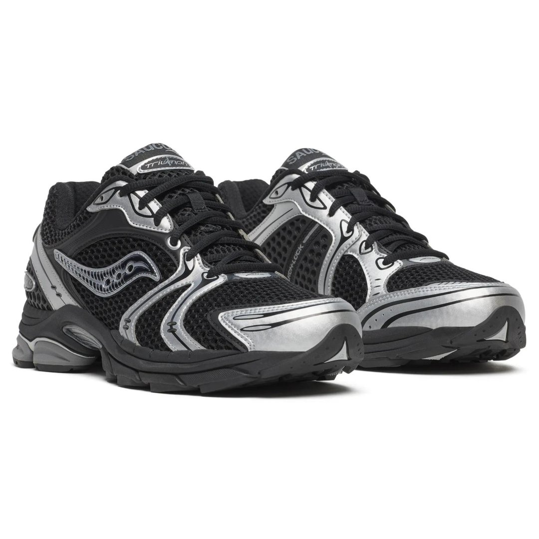Saucony Men's ProGrid Triumph 4 Black/Silver