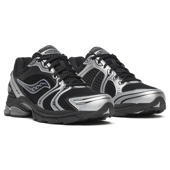 Saucony Men's ProGrid Triumph 4 Black/Silver