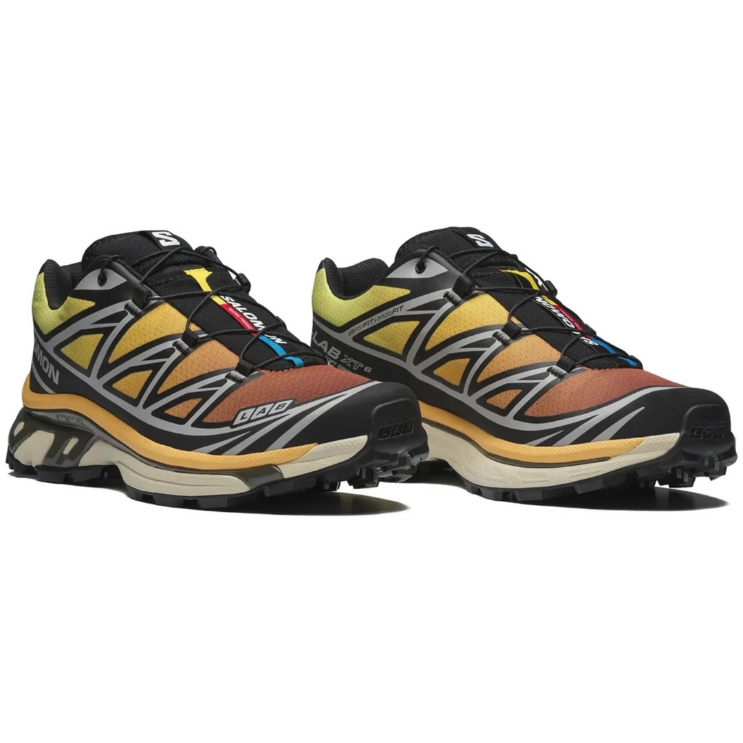 Salomon Men's XT-6 Black/Grape Leaf/Multicolor Beach Ball