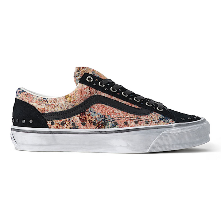 Vans Men's Premium Old Skool LX 36 Black/Multicolor Floral Rivets