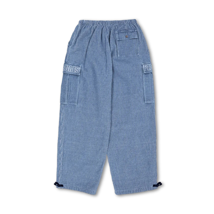 Pleasures Men's Visitor Cargo Pants Blue