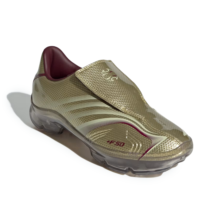 Adidas Women's F50 Adiframe Gold Metallic/Ice Gold Metallic/Maroon