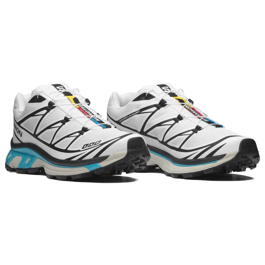 Salomon Men's XT-6 White/Black/Multi