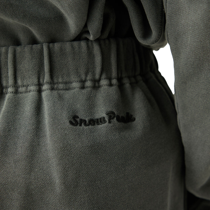 Snow Peak Men's Garment Dyed Pants Charcoal