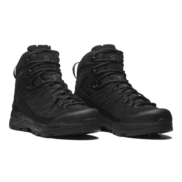 Salomon Men's X-Alp Black Leather Gore-Tex Mid Boot