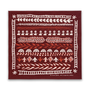 Snow Peak Men's Organic Cotton Bordeaux Dot Nordic Bandana