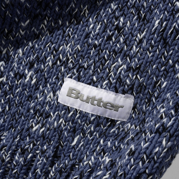 Butter Men's Speckle Knit Sweater Navy