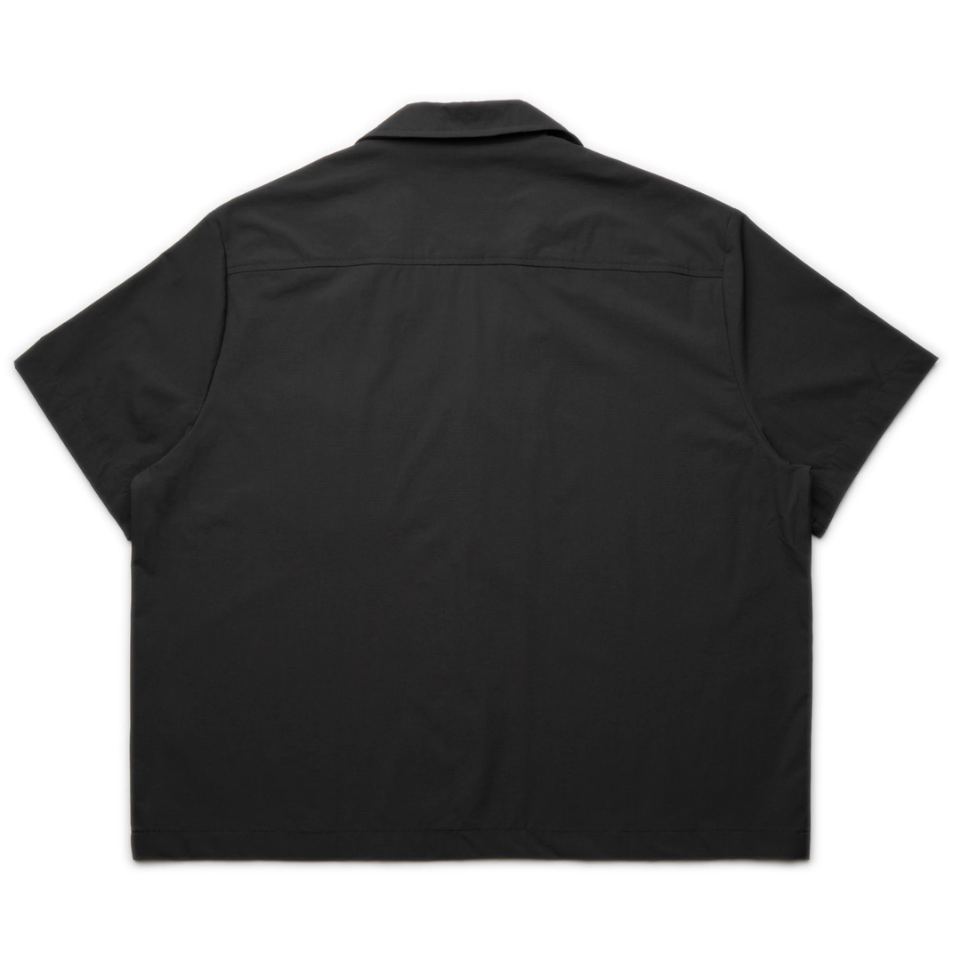 Rizort Men's Tim Camp Collar Black