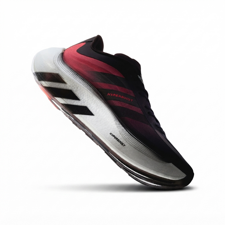 Adidas Men's Hyperboost Euphoria LT Core Black/Solar Red/Cloud White