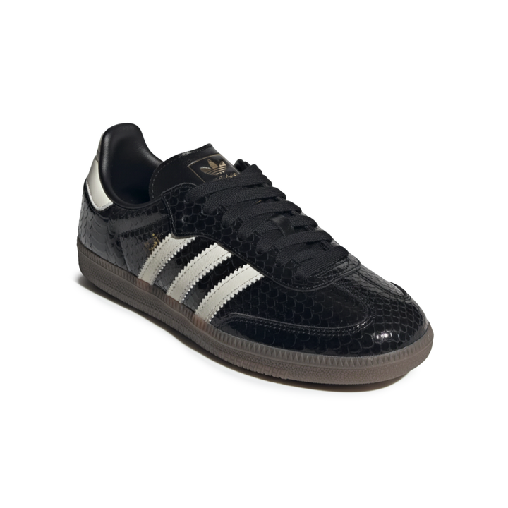 Adidas Women's Samba OG Crocodile Core Black/Off White/Gum Five