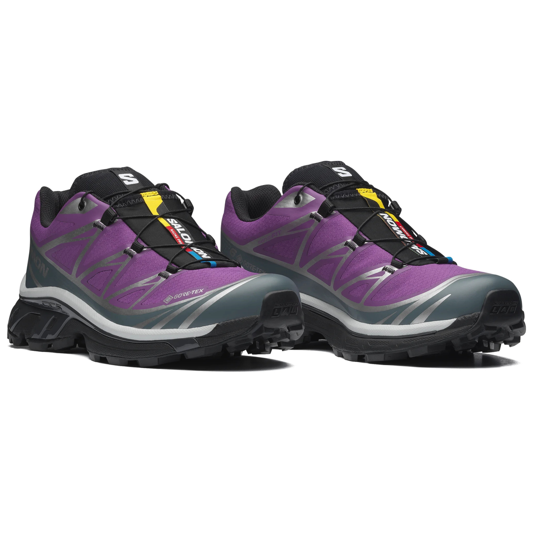 Salomon Men's XT-6 Gore-Tex Concord Grape/Stormy Weather – West NYC Salomon Men's XT-6 Gore-Tex Concord Grape/Stormy Weather – West NYC