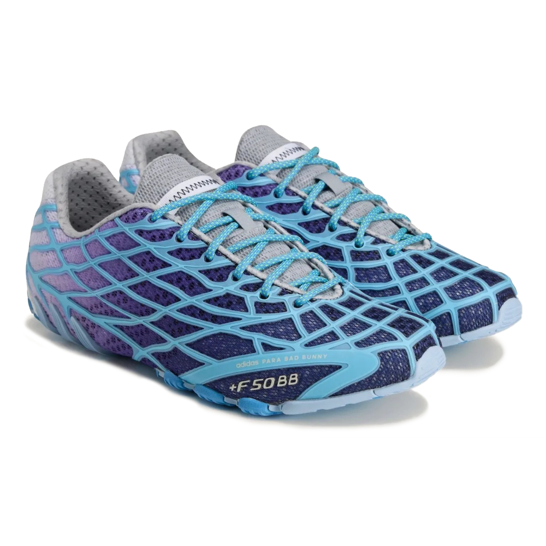 Adidas x Bad Bunny Men's F50 Ghost Sprint Dark Marine/Grey/Sky Blue