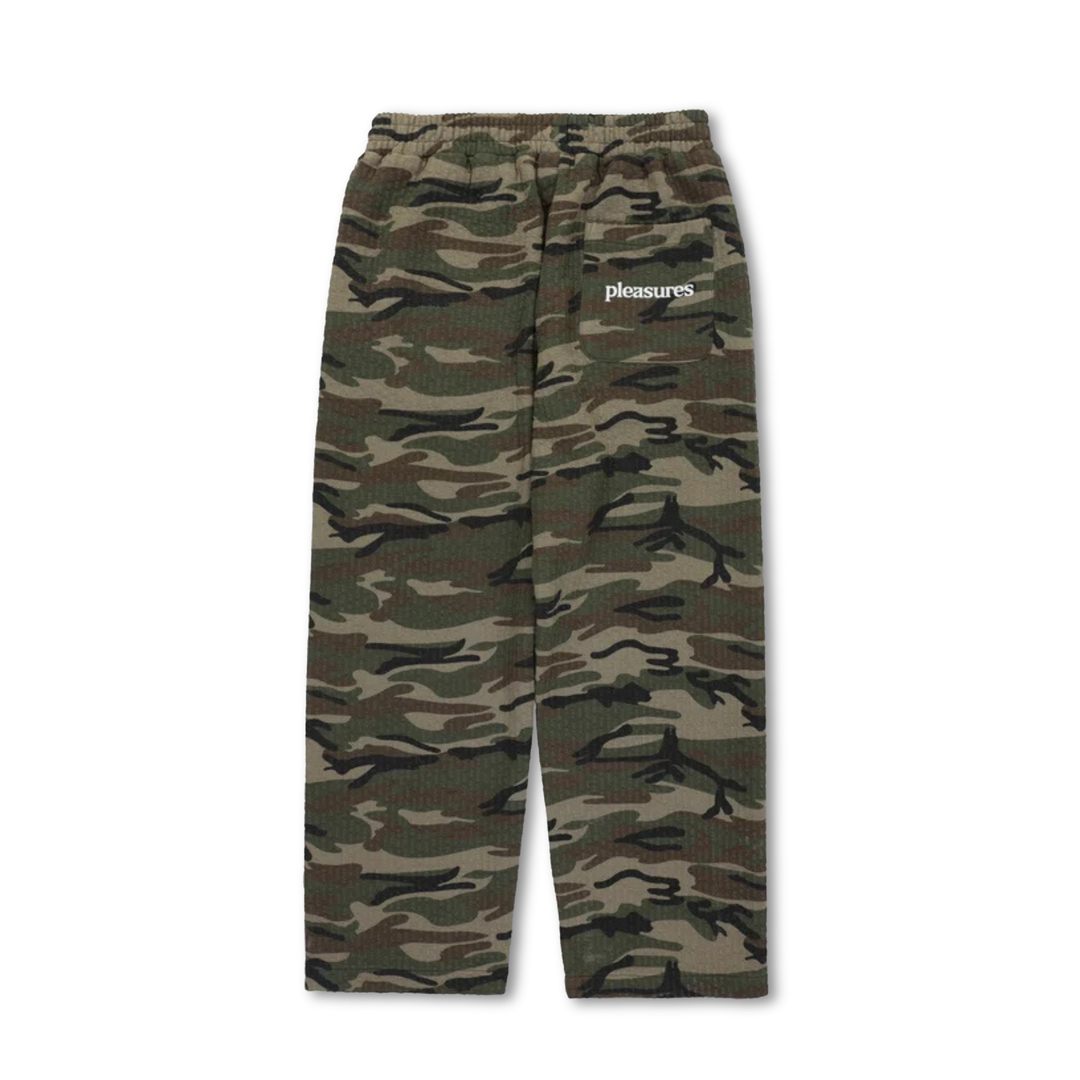 Pleasures Men's Desire Textured Sweatpants Camo
