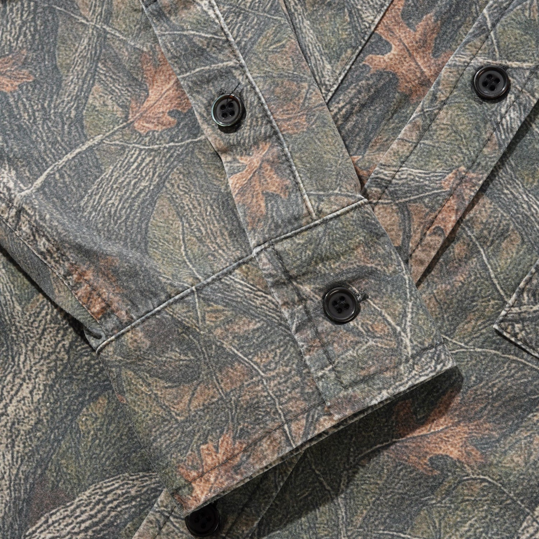 Butter Men's Yard Shirt Forest Camouflage