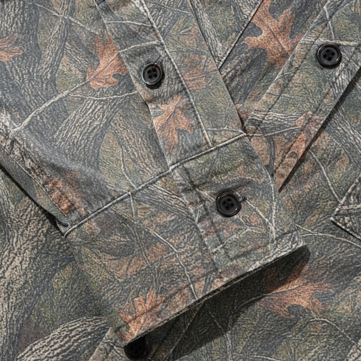 Butter Men's Yard Shirt Forest Camouflage