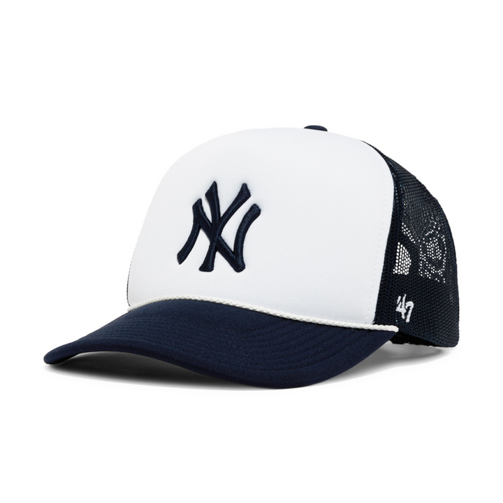 ‘47 Brand X West NYC New York Yankees Foam Front Trucker Navy