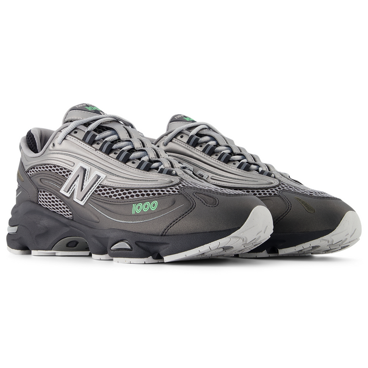 New Balance Men's M1000T Black/Silver/Lime