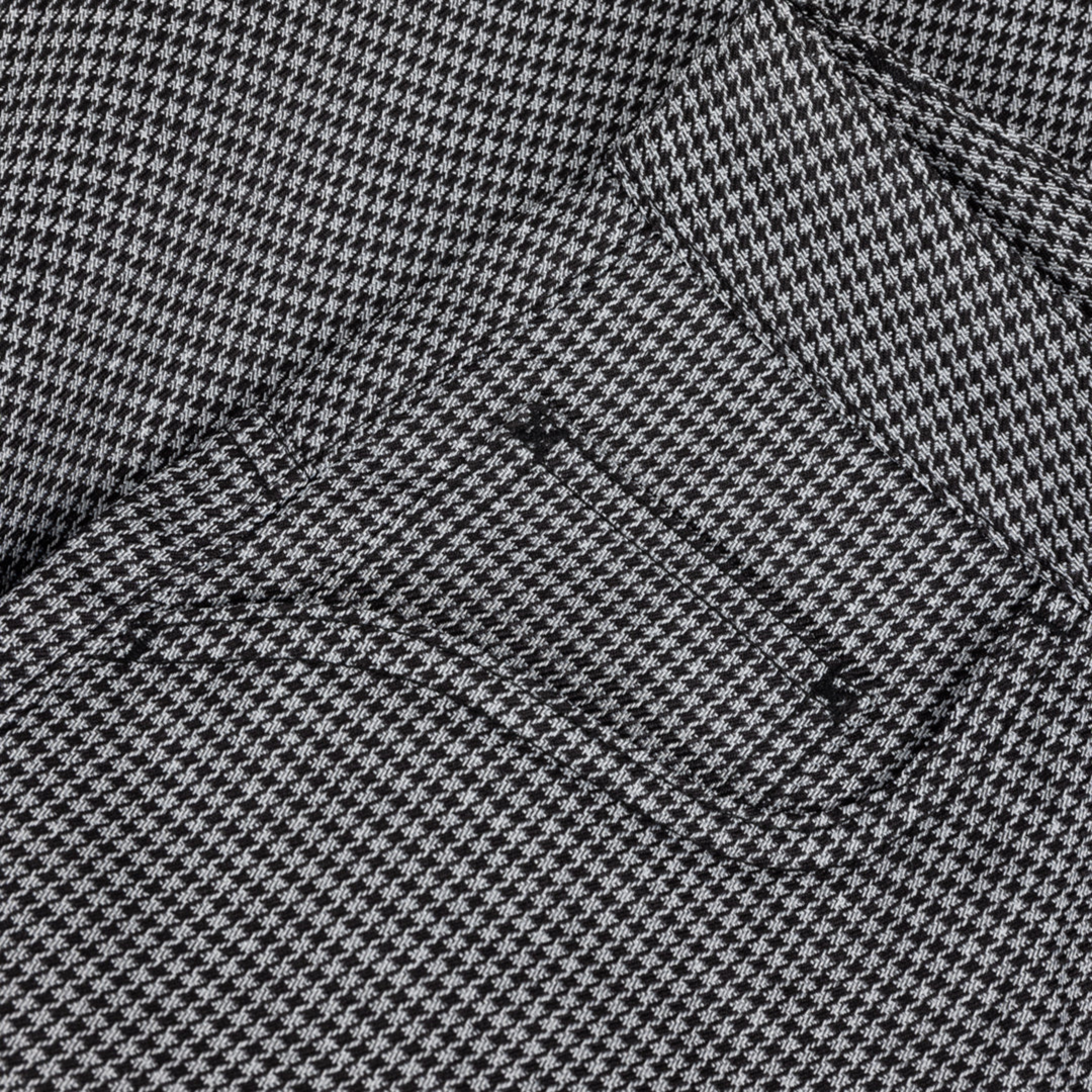 Dime Men's Baggy Houndstooth Shorts Grey