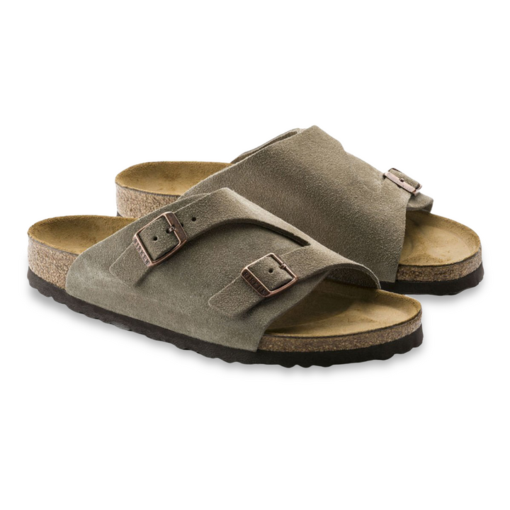 Birkenstock Men's Zurich Taupe Suede