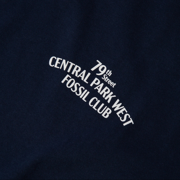 Only NY Men's Central Park Fossil Club T-Shirt Navy