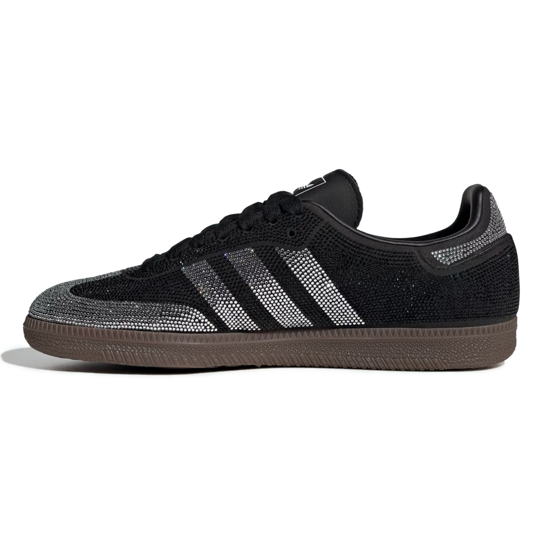 Adidas Women's Samba OG Rhinestones Core Black/Core Black/Dark Gum