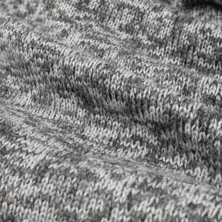 Dime Men's Knitted Polo Static Grey