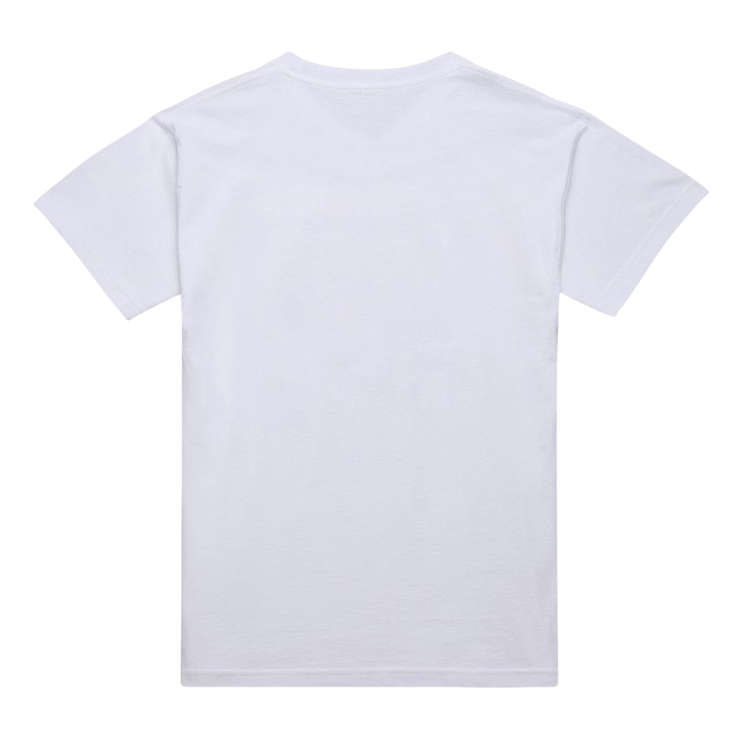 Mitchell & Ness New York Knicks White Hardwood Classics Coffee T-Shirt White