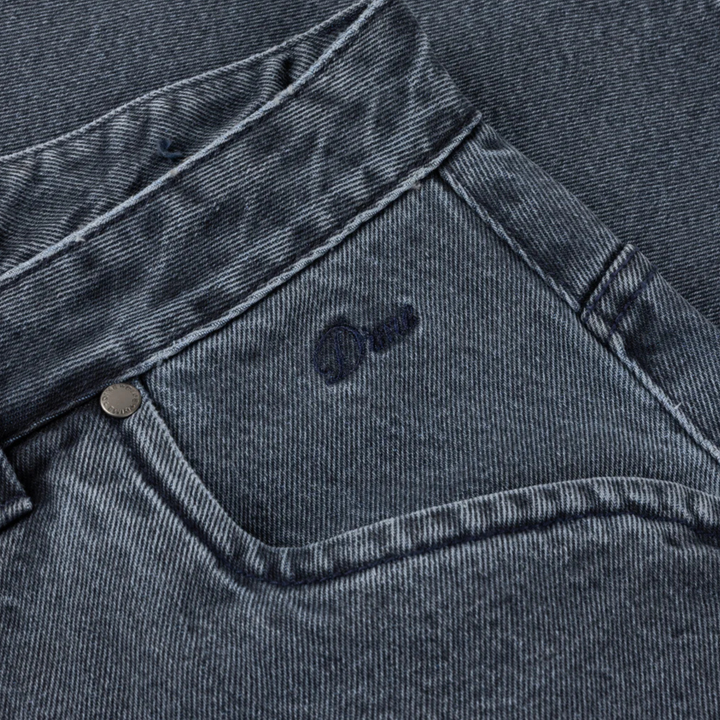 Dime Men's Classic Denim Short Overdyed Blue