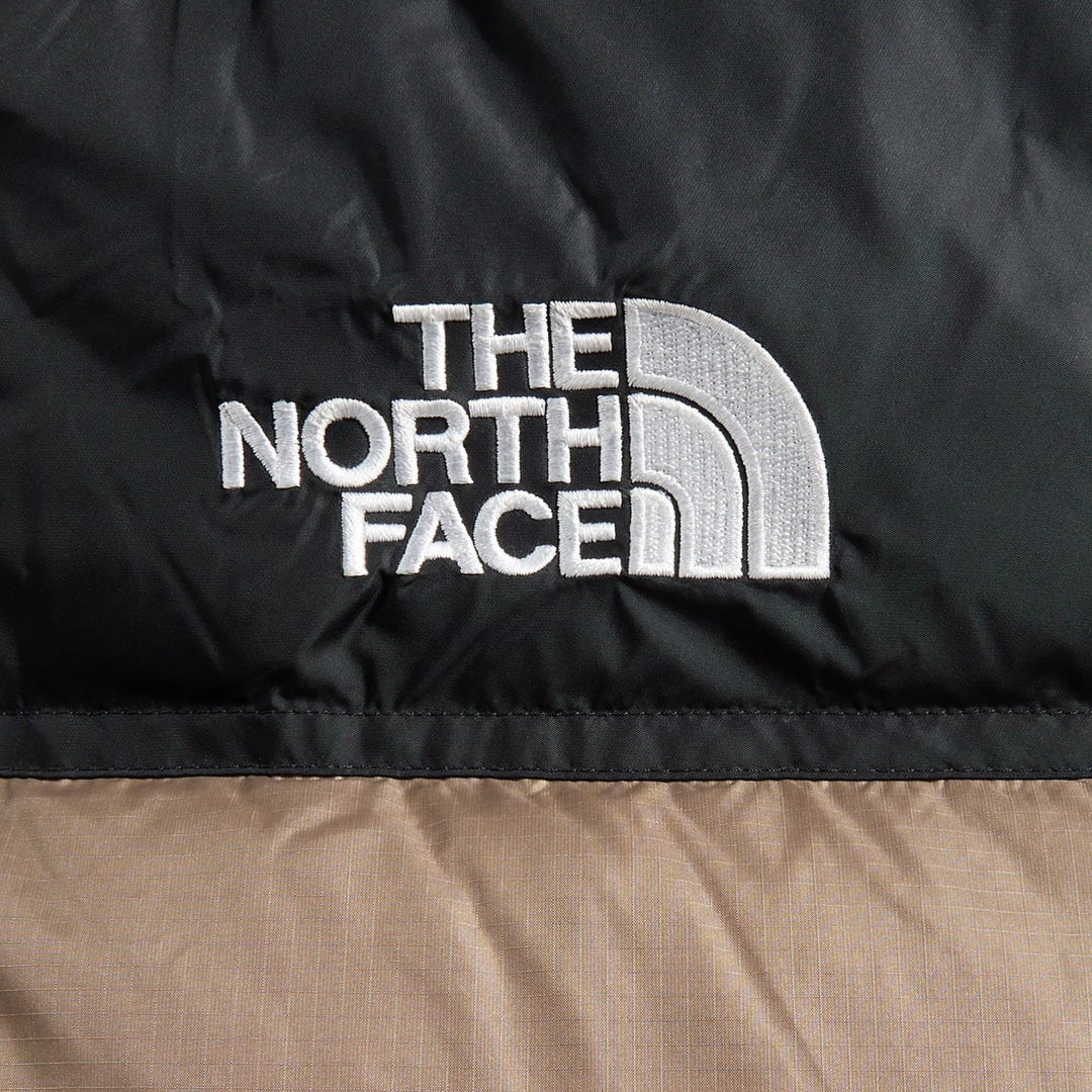 North Face Men's 1996 Retro Nuptse Jacket Mocha Brown/TNF Black