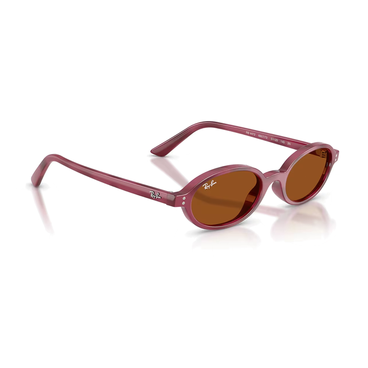 Ray Ban 0RB4472 Khal Violet Havana/Dark Brown Bio-Based