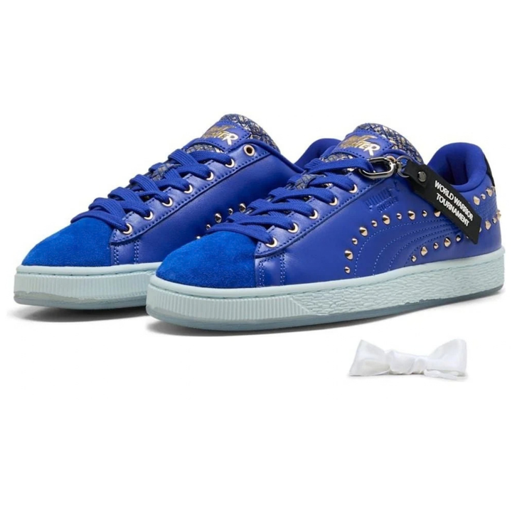 Puma X Street Fighter Men's Chun Li Blue/White Suede