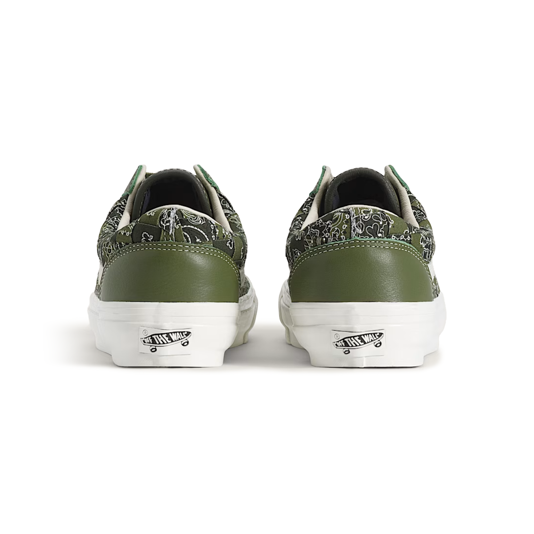 Vans Men's Premium Old Skool 36 Bandana Green