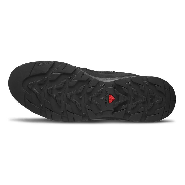 Salomon Men's X-Alp Black Leather Gore-Tex Mid Boot
