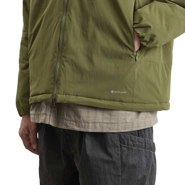 Snow Peak Men's Standard Padded Jacket Olive