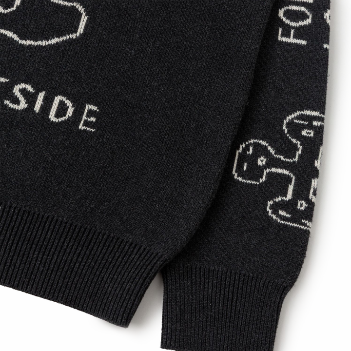 Heresy Men's Outdoors Knit Black/White