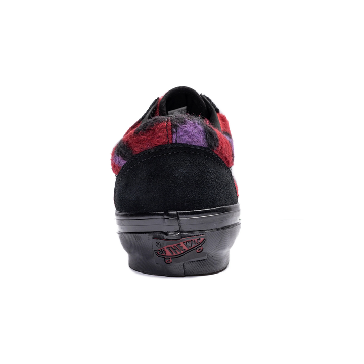 Vans Men's Premium Old Skool Black/Purple/Red Leopard