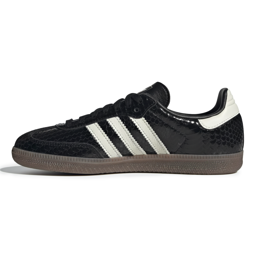 Adidas Women's Samba OG Crocodile Core Black/Off White/Gum Five