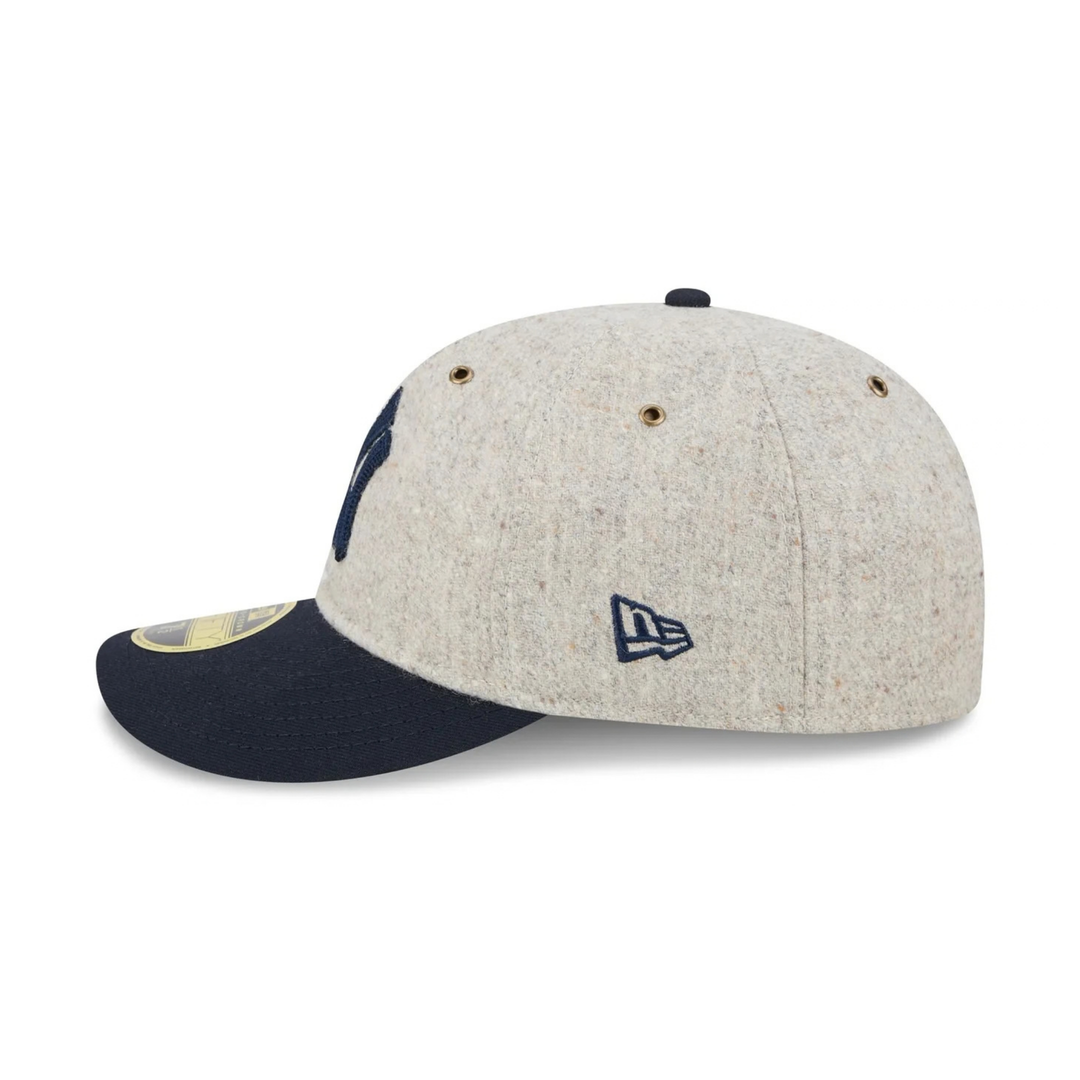 New Era 59FIFTY New York Yankees Moon Herringbone Retro Crown Fitted