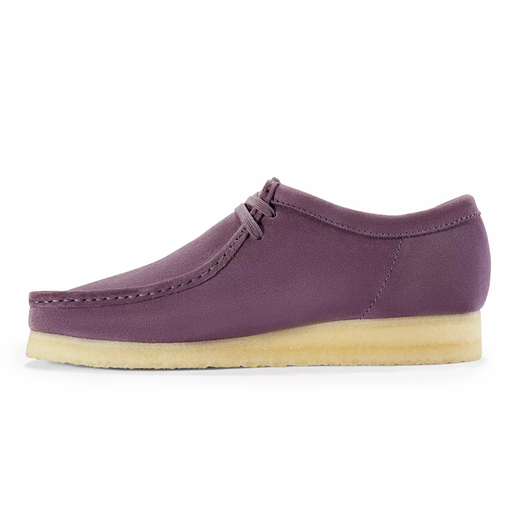 Clarks Men's Wallabee Plum Suede