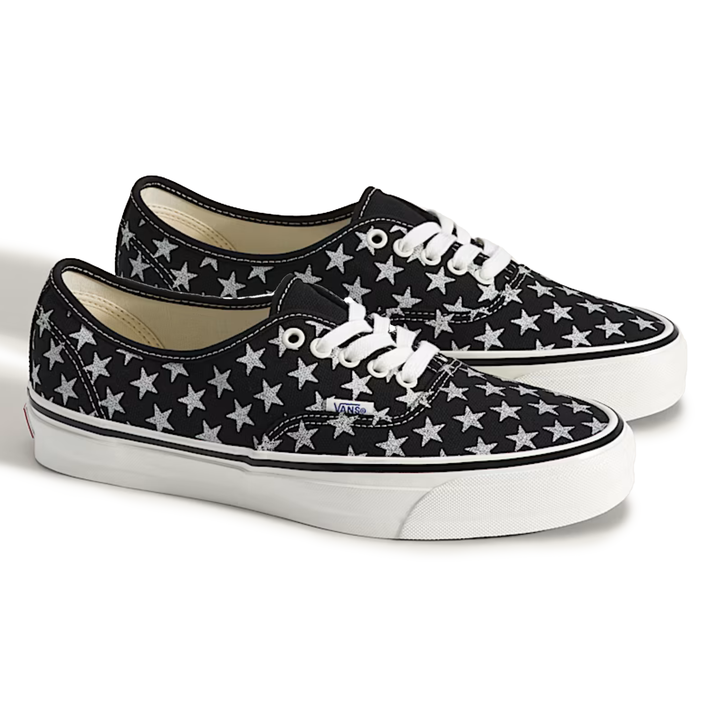 Vans Men's Premium Authentic Stars Black/Marshmallow White