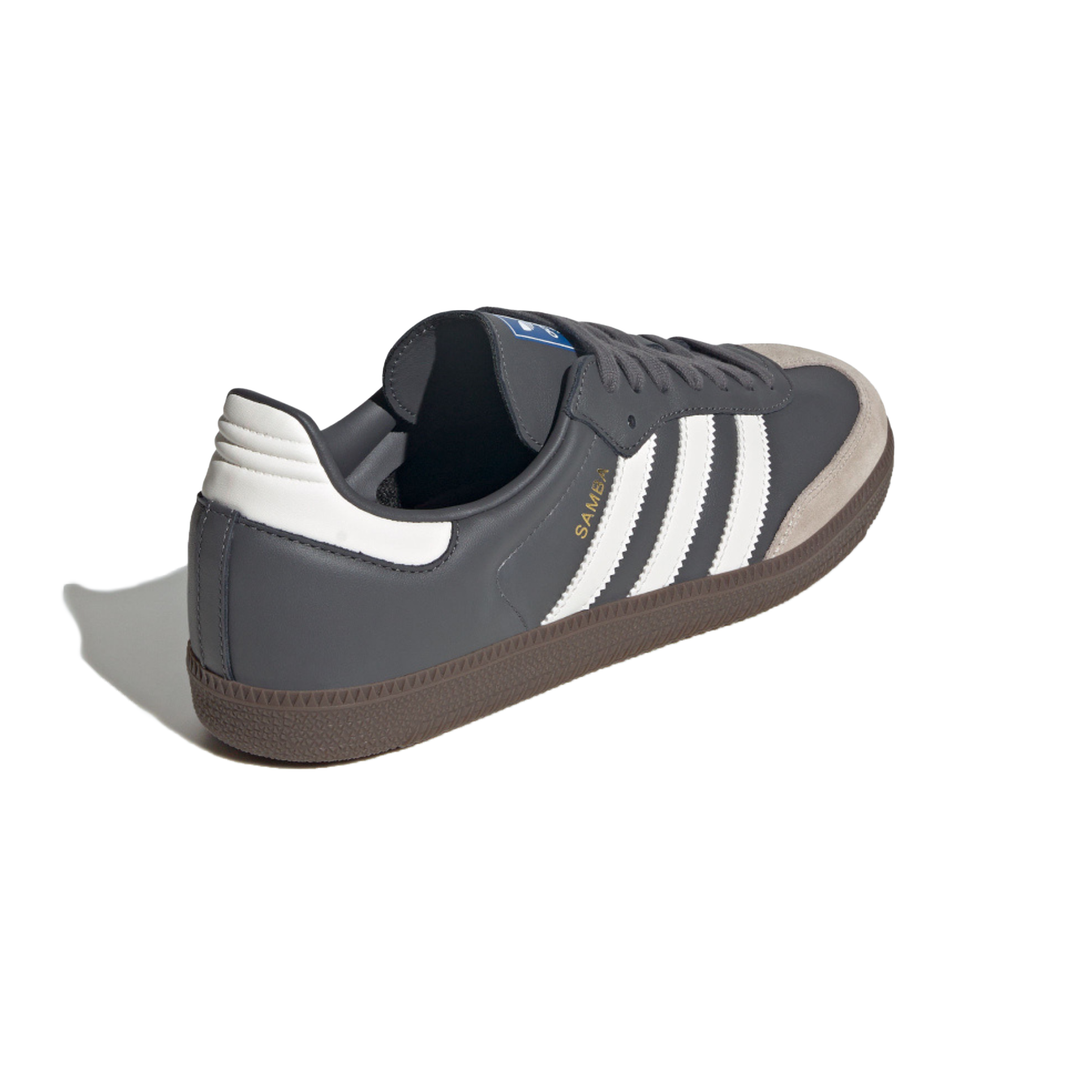 adidas Samba OG Shoes - Men's - Grey Five / White / Gum - 5.5 adidas Samba OG Shoes - Men's - Grey Five / White / Gum - 5.5
