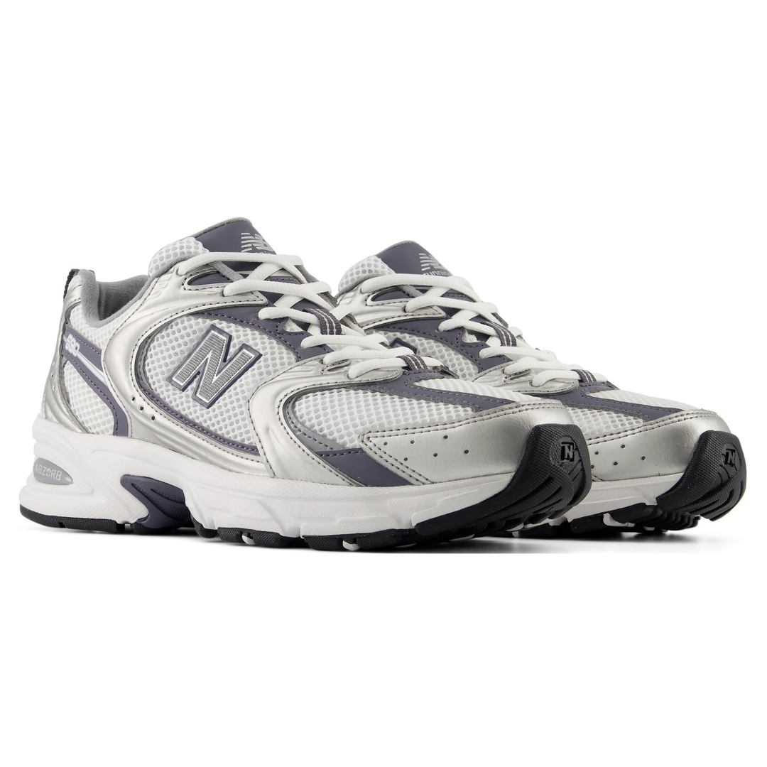 New Balance Men's U530SMP Silver Metallic/Neptune Grey/White