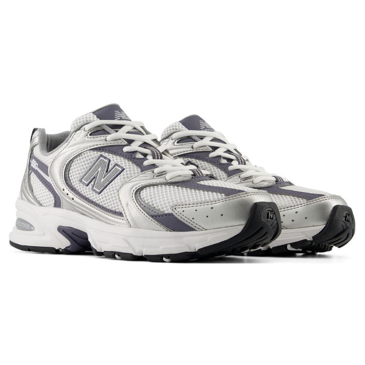 New Balance Men's U530SMP Silver Metallic/Neptune Grey/White