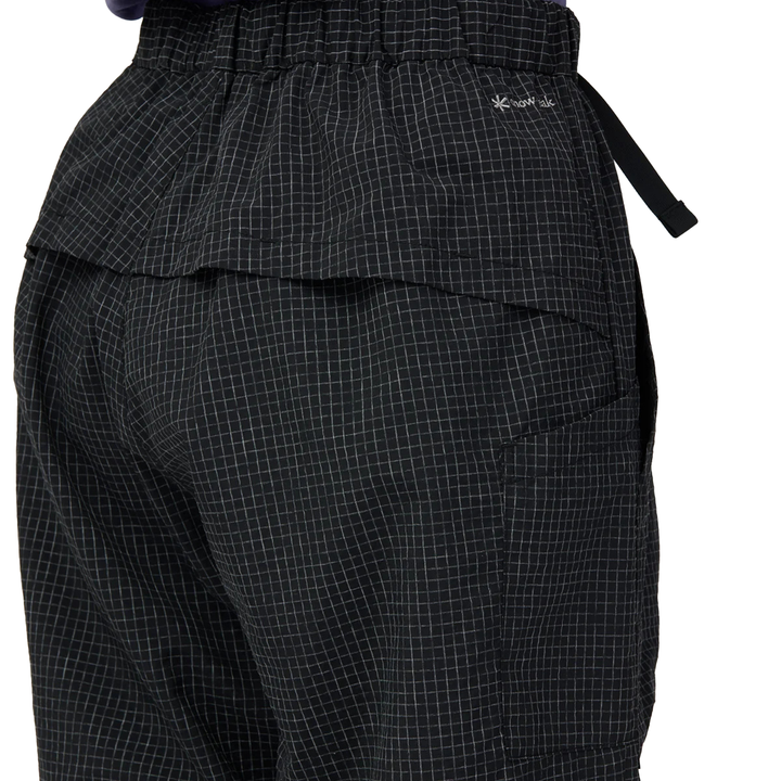 Snow Peak Men's Kasuri Ripstop Pants Black