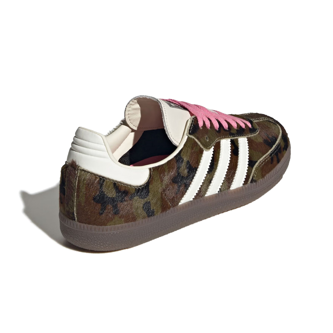 Adidas Women's Samba Camouflage Pony Hair