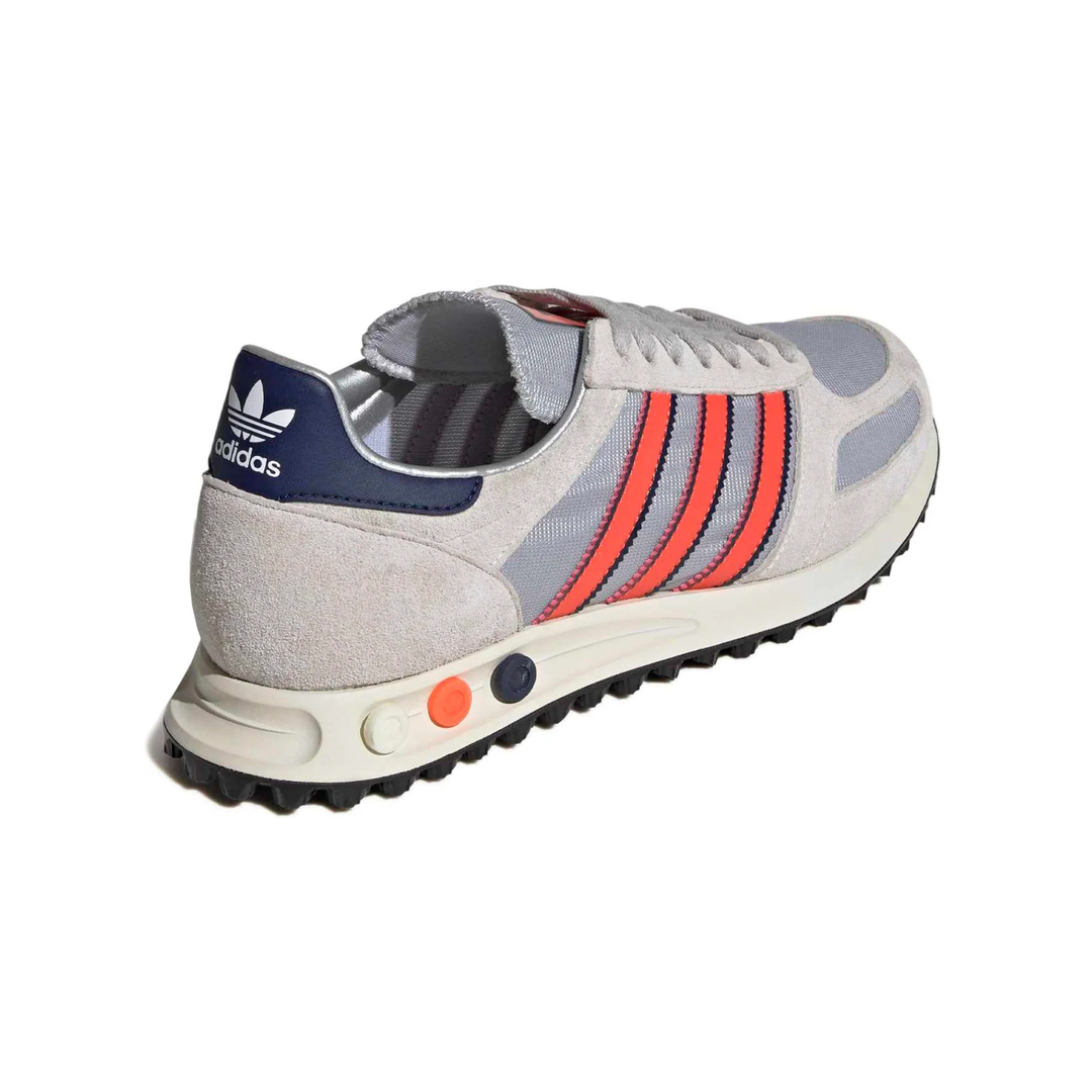 Adidas Men's LA Trainer OG Silver Metallic/Supplier Color/Dark Blue