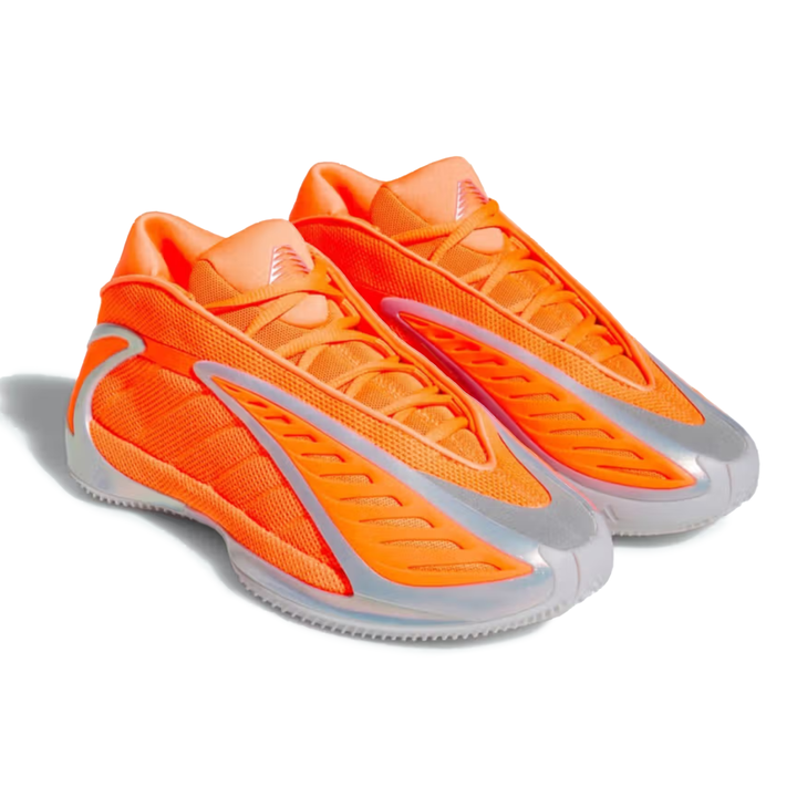 Adidas Men's Anthony Edwards 2 Lucid Orange/Silver Metallic/Grey One