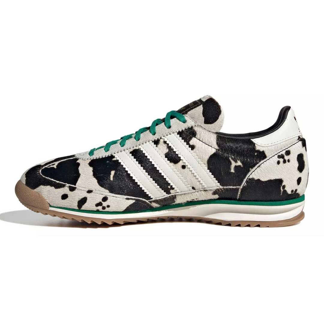Adidas Women's SL 72 OG Core Black/Off White/Court Green