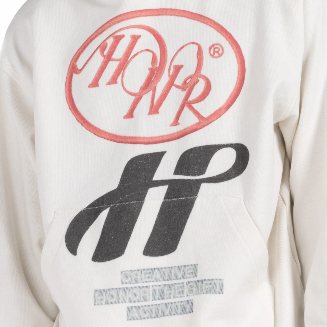 Honor The Gift Men's Pop Art Hoodie Bone