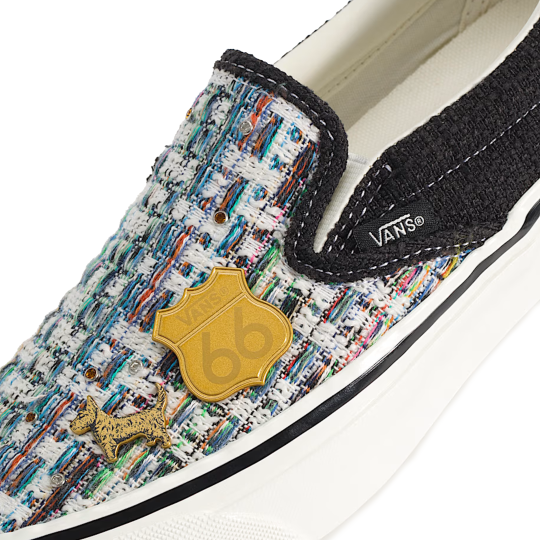 Vans Men's Premium Classic Slip On Cardigan Black/White